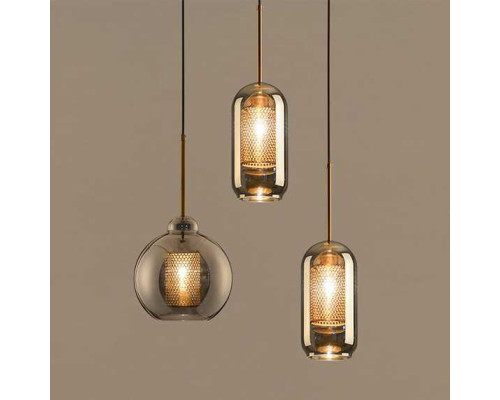 Подвесной светильник Imperium Loft Catch Smoky 186737-23 Подвесной светильник Imperium Loft Catch Smoky 186737-23