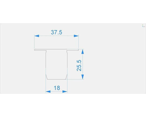 Заглушка Deko-Light End Cap P-ET-03-10 Set 2 pcs 978261 Заглушка Deko-Light End Cap P-ET-03-10 Set 2 pcs 978261