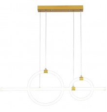 Подвесной светодиодный светильник Toplight Theresa TL1626H-01GD