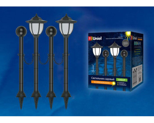 Светильник на солнечных батареях Uniel Фонари USL-S-181/PT720 Lantern Set02 UL-00003132