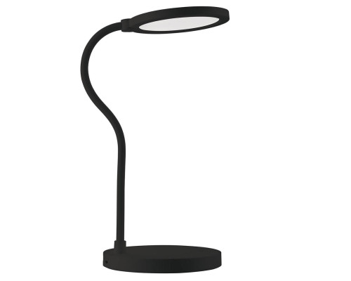 Настольная лампа Uniel TLD-553 Black/LED/400Lm/4500K/Dimmer/USB UL-00003339 Настольная лампа Uniel TLD-553 Black/LED/400Lm/4500K/Dimmer/USB UL-00003339