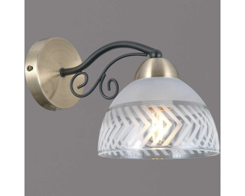 Бра Illumico IL0435-1WSQ-24 BK AB SPICA Бра Illumico IL0435-1WSQ-24 BK AB SPICA