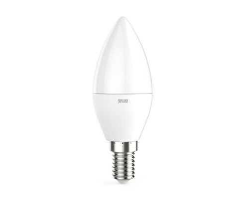 Лампа светодиодная Gauss E14 6W 4100K матовая 33126