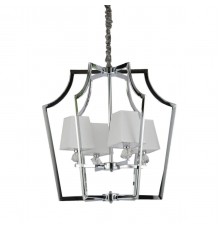 Подвесная люстра Lumina Deco Montero LDP 1249-4 CHR+WT