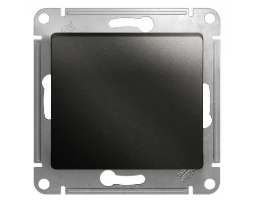 Выключатель одноклавишный Systeme Electric Glossa 10A 250V антрацит GSL000711 Выключатель одноклавишный Systeme Electric Glossa 10A 250V антрацит GSL000711