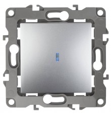 Выключатель одноклавишный с подсветкой ЭРА 12 10AX 250V 12-1102-03 Б0014635