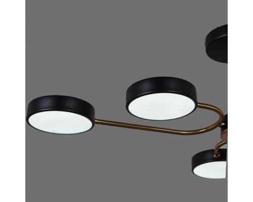 Светильник потолочный Reluce 03325-0.3-06 BK+COPPER