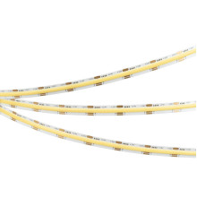 Светодиодная лента герметичная Arlight 7W/m 378LED/m CSPSMD теплый белый 5М SPI-COB-PS-X378-14mm 24V 041743
