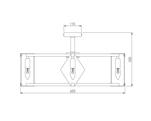 Потолочная люстра Eurosvet Aragon 60126/8 черный Smart Потолочная люстра Eurosvet Aragon 60126/8 черный Smart