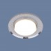 Встраиваемый светильник Elektrostandard 3033 GX53 CL/SL прозрачный/серебро a045484