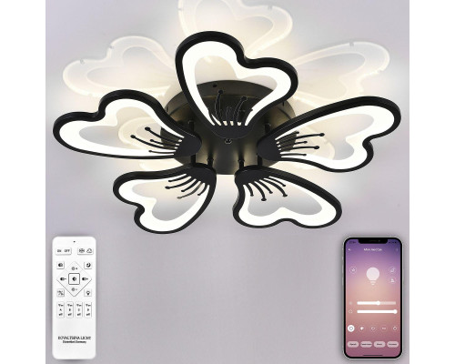 Потолочная светодиодная люстра Natali Kovaltseva Innovation Style 83030 Black Потолочная светодиодная люстра Natali Kovaltseva Innovation Style 83030 Black