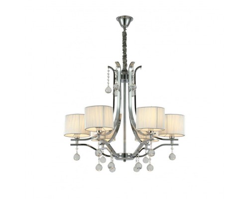 Подвесная люстра Lumina Deco Fontenea LDP 8443-6 CHR Подвесная люстра Lumina Deco Fontenea LDP 8443-6 CHR