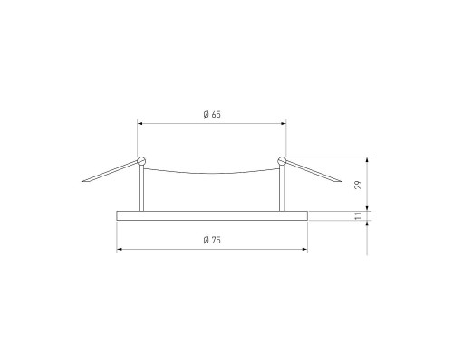 Встраиваемый светильник Elektrostandard 112 MR16 серебро/белый a053340