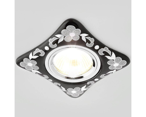 Встраиваемый светильник Ambrella light Desing D2065 BK/CH