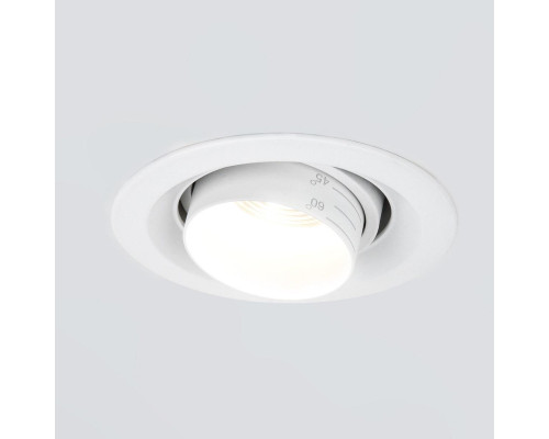 Встраиваемый светодиодный светильник Elektrostandard Zoom 9919 LED 10W 3000K белый a064031 Встраиваемый светодиодный светильник Elektrostandard Zoom 9919 LED 10W 3000K белый a064031