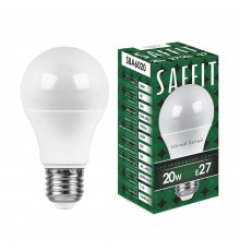 Лампа светодиодная Saffit E27 20W 2700K матовая SBA6020 55013