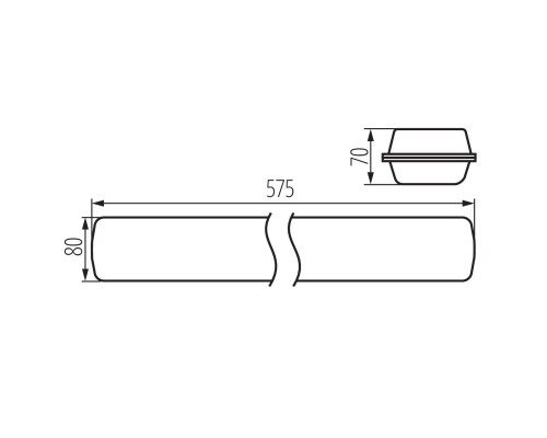 Линейный светильник Kanlux MAH LED HI 19W-NW RYF 22606