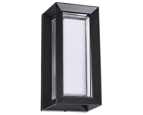 Уличный настенный светодиодный светильник Arte Lamp Ulysses A8112AL-1BK
