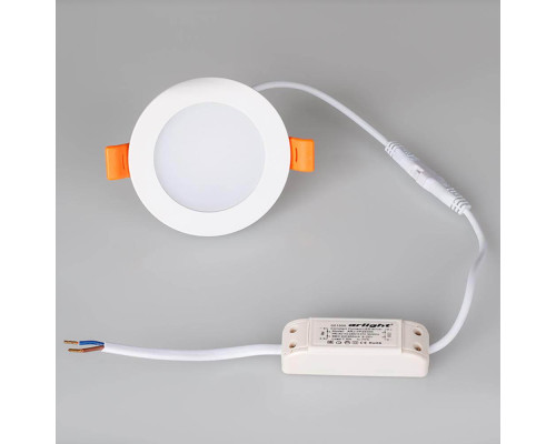 Встраиваемый светодиодный светильник Arlight DL-BL90-5W White 021430