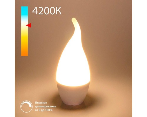 Лампа светодиодная диммируемая Elektrostandard E14 7W 4200K матовая BLE1450 a063764 Лампа светодиодная диммируемая Elektrostandard E14 7W 4200K матовая BLE1450 a063764