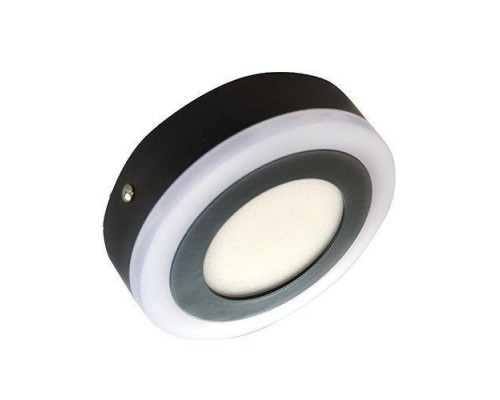 Настенно-потолочный светодиодный светильник Elvan NLS-500R-6/3-WW/NH-Bk
