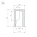 Профиль встраиваемый Arlight SL-Mini-6-H9-2000 Anod Black 044082
