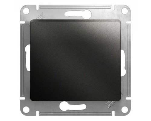 Переключатель одноклавишный перекрестный Systeme Electric Glossa 10A 250V антрацит GSL000771 Переключатель одноклавишный перекрестный Systeme Electric Glossa 10A 250V антрацит GSL000771