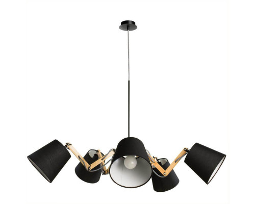 Подвесная люстра Arte Lamp Pinoccio A5700LM-5BK Подвесная люстра Arte Lamp Pinoccio A5700LM-5BK