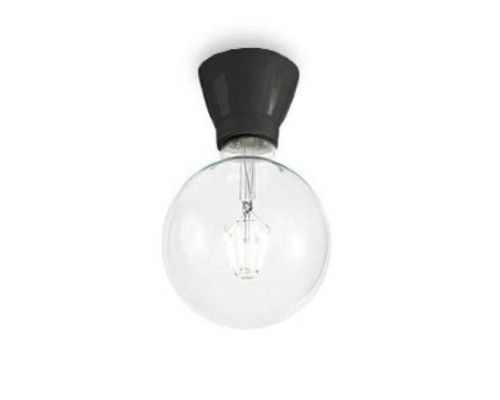 Потолочный светильник Ideal Lux Winery PL1 Nero 155142 Потолочный светильник Ideal Lux Winery PL1 Nero 155142
