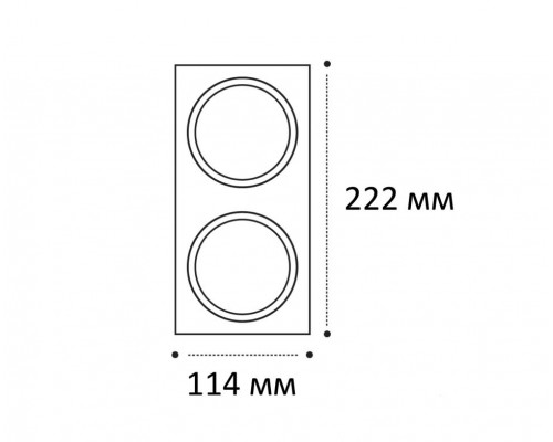 Рамка Italline IT08-8034 white