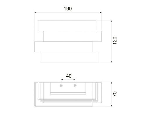 Подсветка Vele Luce Lancino VL8151W11