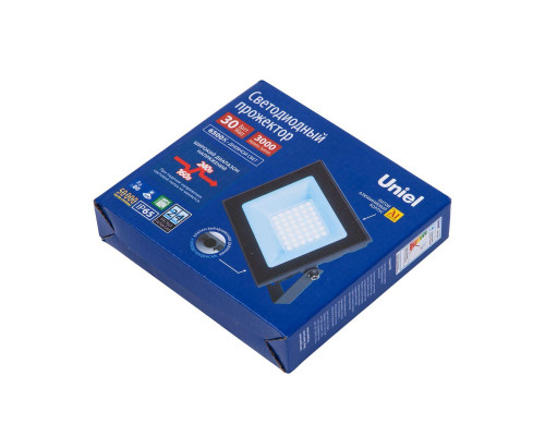 Прожектор светодиодный Uniel ULF-F23-30W/6500K IP65 160-240V Grey UL-00011845 Прожектор светодиодный Uniel ULF-F23-30W/6500K IP65 160-240V Grey UL-00011845