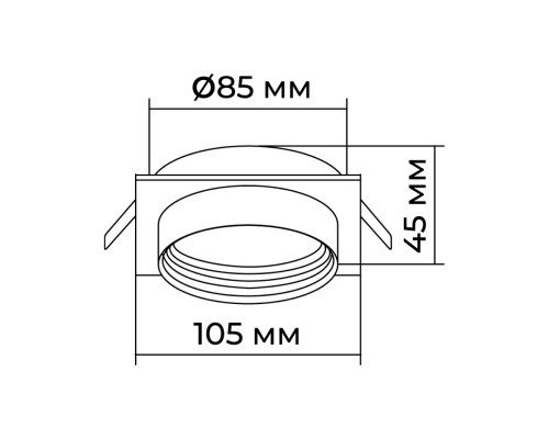 Точечный светильник Apeyron Nimbus 16-112 Точечный светильник Apeyron Nimbus 16-112