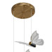 Подвесная светодиодная люстра Natali Kovaltseva Butterflies Led Lamps 81366 Gold