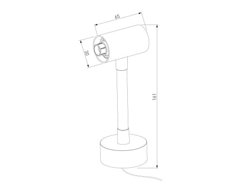 Стойка с вводом питания Elektrostandard Module System 85192/00 a066189