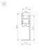 Профиль встраиваемый Arlight Plintus-H35-F-2000 Black 043599