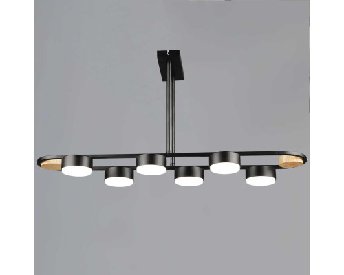 Люстра Reluce 02760-0.3-06 BK+WOOD GX53