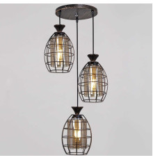 Потолочный светильник Reluce 03525-0.9-03 BK+GD