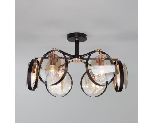 Потолочная люстра Eurosvet Gallo 70121/6 черный