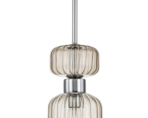 Подвесной светильник Escada Gloss 1141/1S Chrome/Beige Подвесной светильник Escada Gloss 1141/1S Chrome/Beige