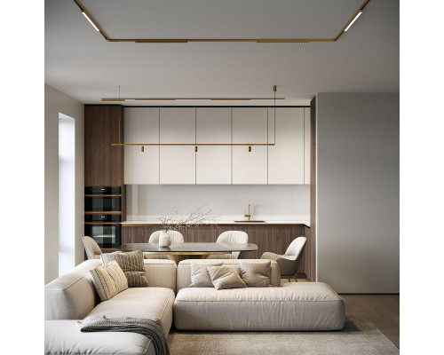 Трековый светодиодный светильник Elektrostandard Brass Line 85527/01 a069635 Трековый светодиодный светильник Elektrostandard Brass Line 85527/01 a069635