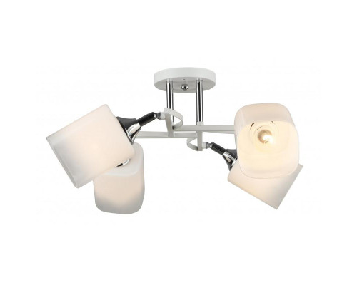 Потолочная люстра IMEX MD.5707-4-S-WH+CH Потолочная люстра IMEX MD.5707-4-S-WH+CH