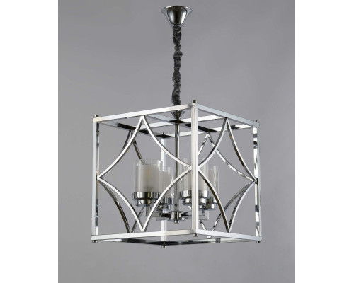 Подвесная люстра Lumina Deco Quadrato LDP 1223-4 CHR