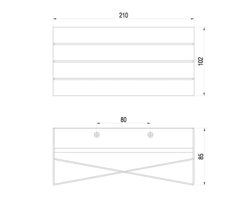 Подсветка Vele Luce Rialto VL8122W11