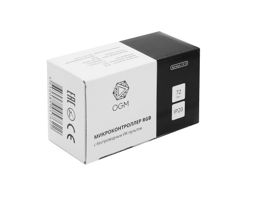 Мини-контроллер RGB OGM с пультом 12/24V C4-15 Мини-контроллер RGB OGM с пультом 12/24V C4-15