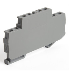 LD563-1-40 Торцевая заглушка для ЗНИ LD555 4 мм?  (JXB ST 4), серый STEKKER