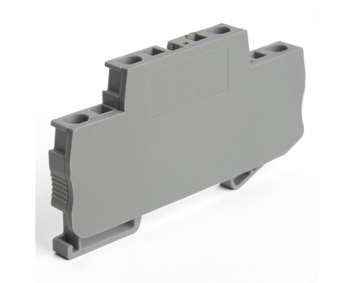 LD563-1-40 Торцевая заглушка для ЗНИ LD555 4 мм?  (JXB ST 4), серый STEKKER