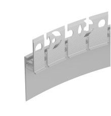 Профиль встраиваемый Arlight Plintus-Fantom-Bent-H35-Side-2000 White 043675
