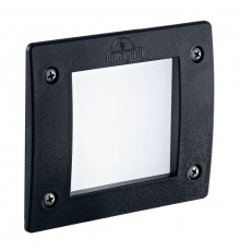 Уличный светодиодный светильник Ideal Lux Leti PT1 Square Nero 096582