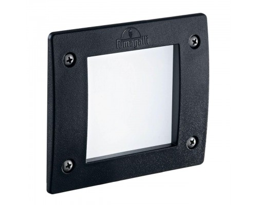 Уличный светодиодный светильник Ideal Lux Leti PT1 Square Nero 096582 Уличный светодиодный светильник Ideal Lux Leti PT1 Square Nero 096582